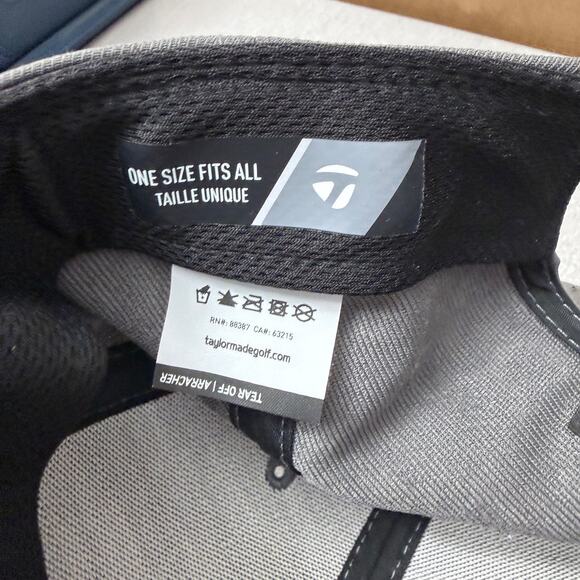 Taylormade Golf Hat Cap Gray Strapback Kiawah Island Ocean Course Preppy Sport * - Picture 9 of 11